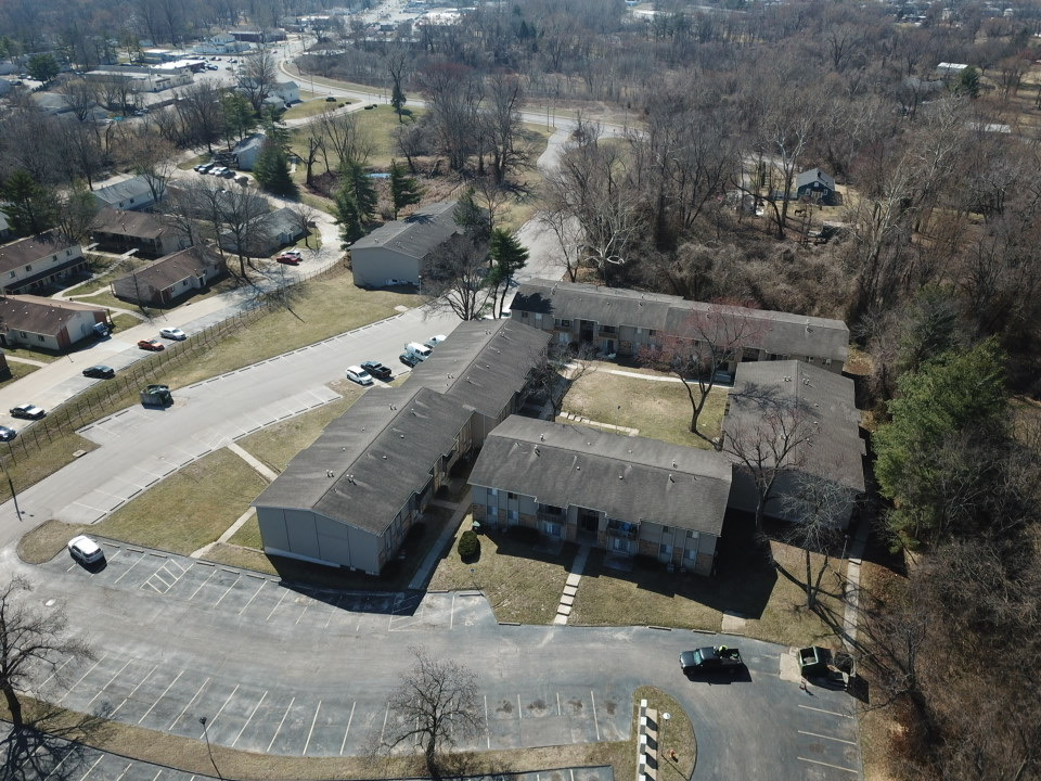 Exterior view at Windham Chase Apartments in Saint Louis, MO 63138